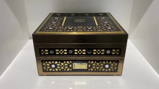 Parfümbox, individuell bedruckte Holzkiste, Verpackungsbox
